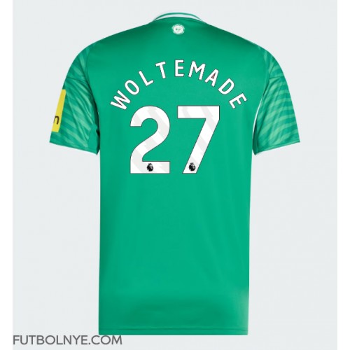 Camiseta Newcastle United Nick Woltemade #27 Visitante Equipación 2025-26 manga corta